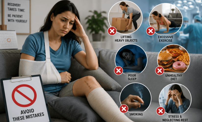 Common Recovery Mistakes to Avoid After Surgery