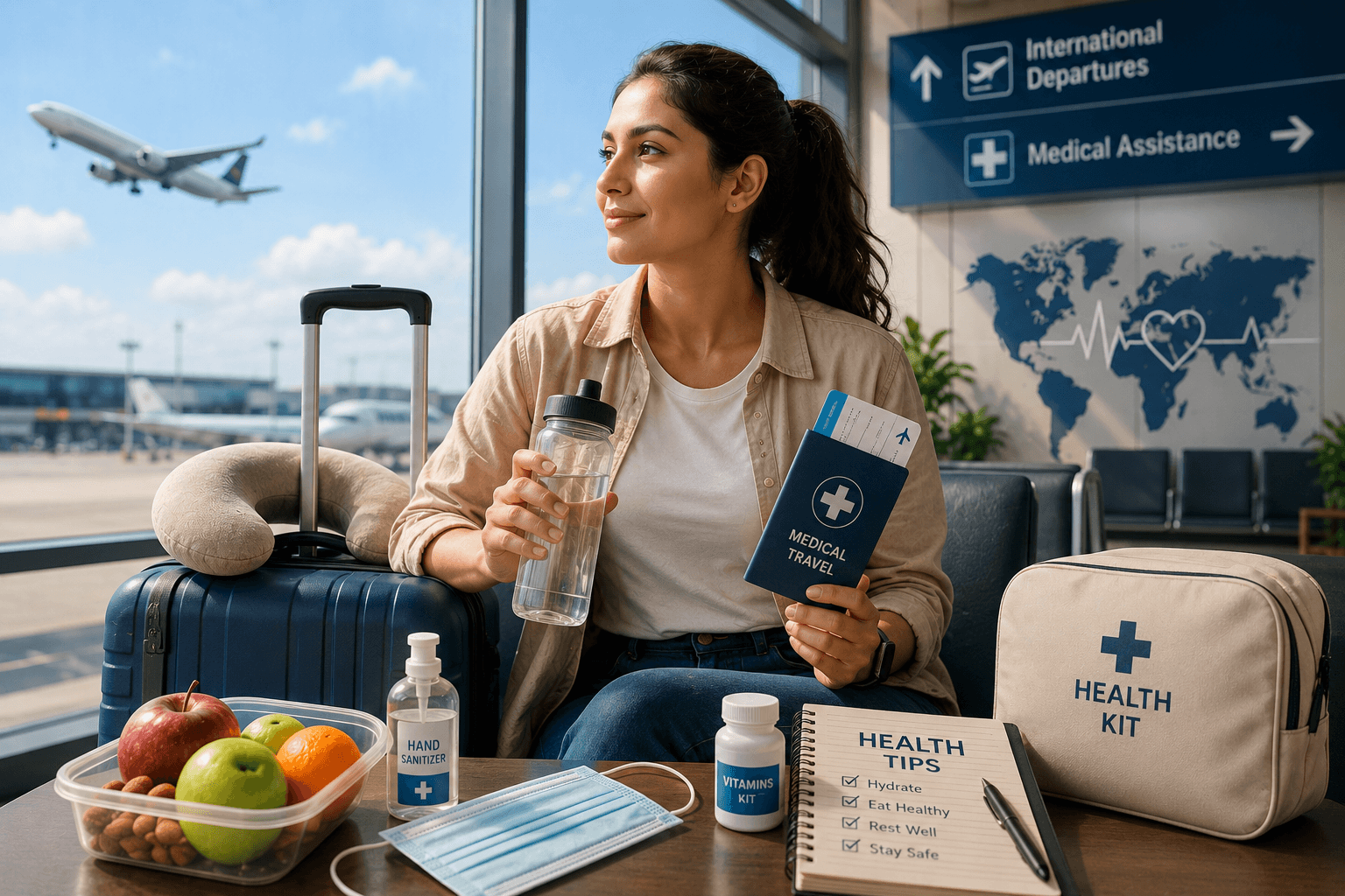 How to Stay Healthy While Traveling for Medical Treatment