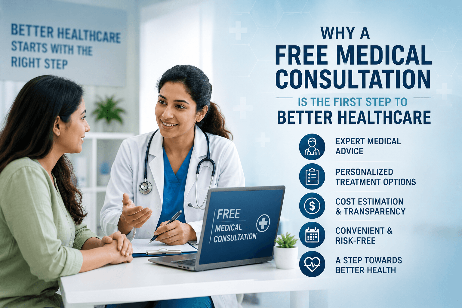 Why a Free Medical Consultation Is the First Step to Better Healthcare