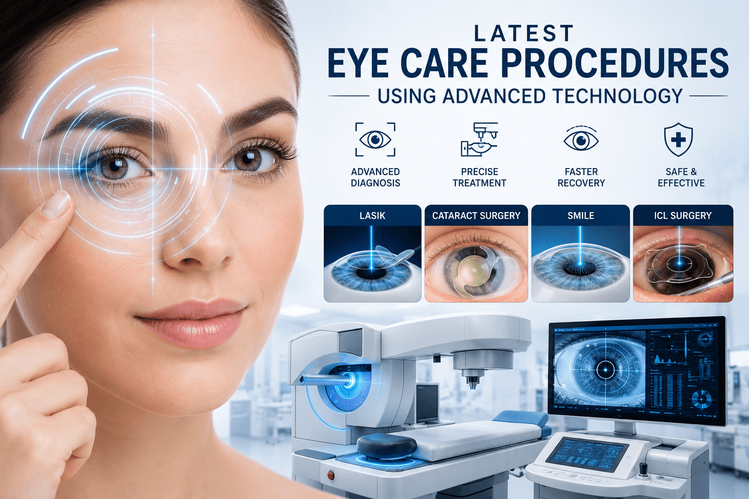 Latest Eye Care Procedures Using Advanced Technology